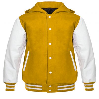Varsity Hoody Yellow /white